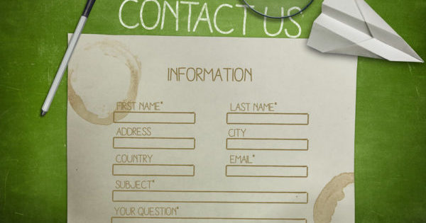 contact form