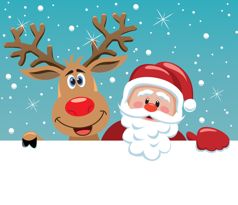 canstockphoto7757605_Santa_Reindeer_freesoulproduction