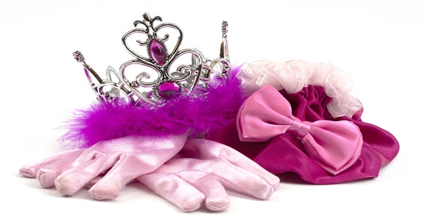 princess gloves and tiara