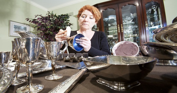 polishing silver canstockphoto23187599 a