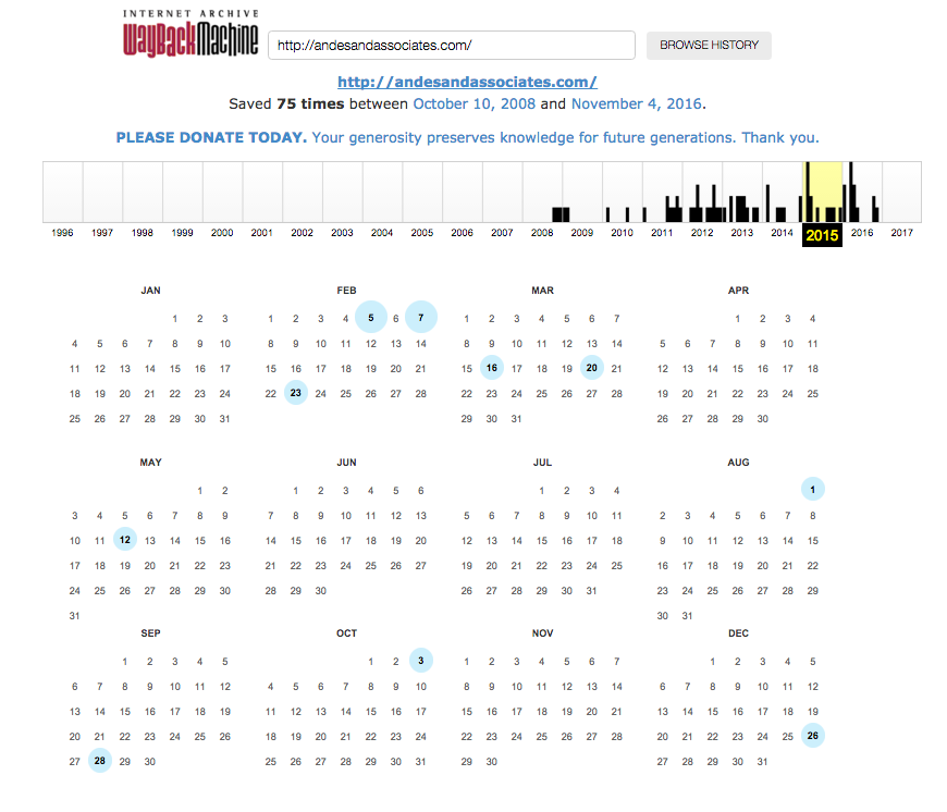 Revisit Your Prior Website With The Wayback Machine Fresno, Hanford