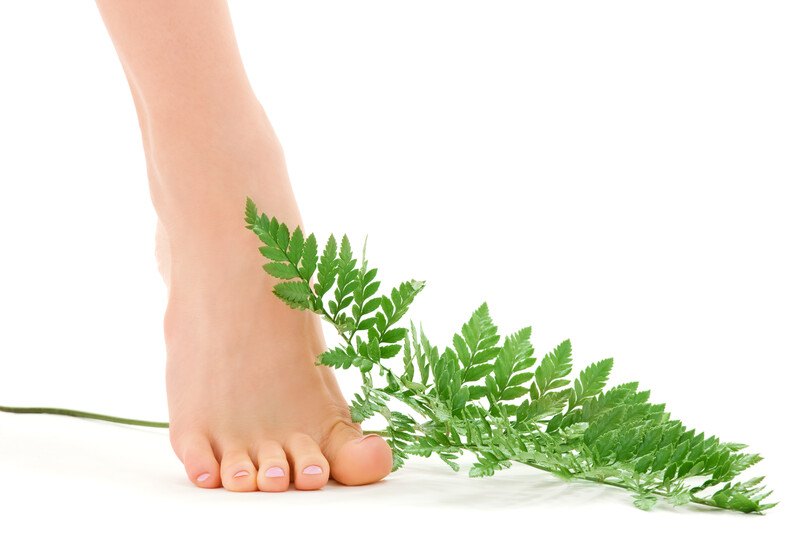 Foot with Fern