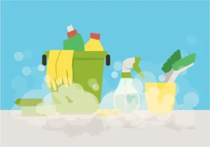 spring cleaning graphic