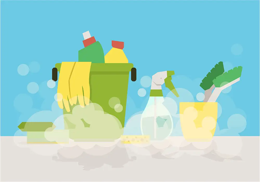 spring cleaning graphic